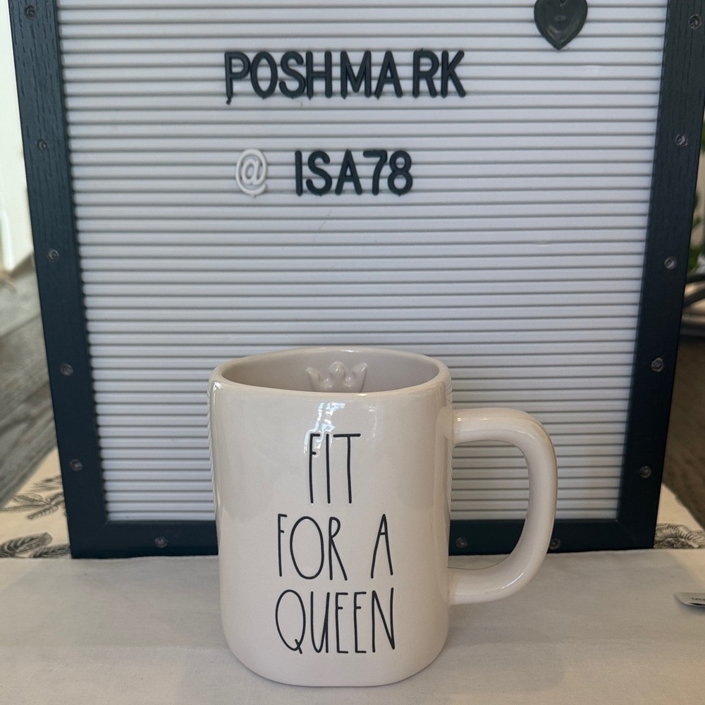 RAE DUNN By Magenta Fit for a Queen Mug